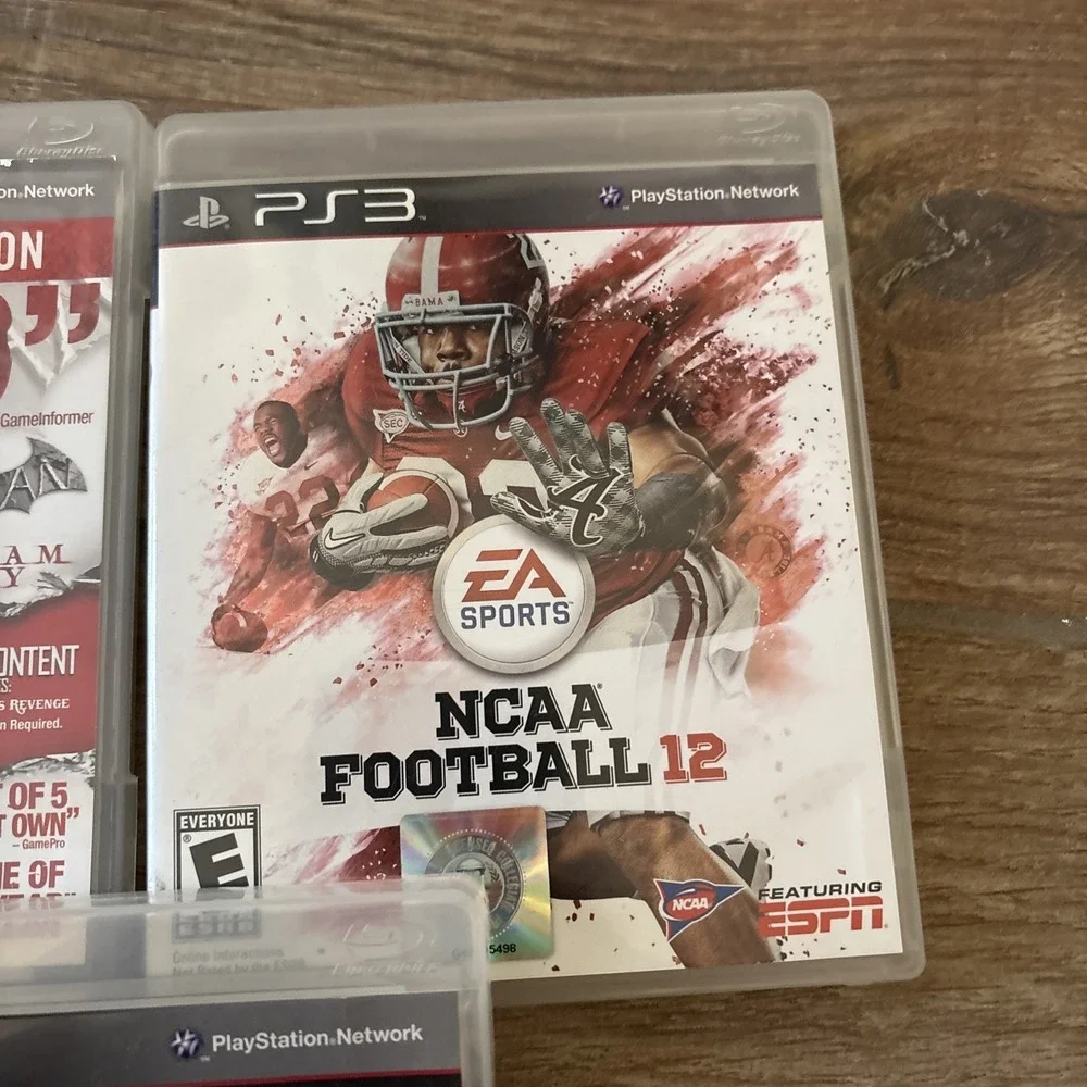 Lot Of 3 Sony PlayStation 3 PS3 Games Complete‎ Tested Football Batman Star Wars